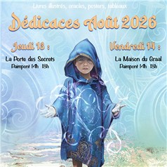 BRUCERO : Dédicaces d'août 2026 - Paimpont (35)