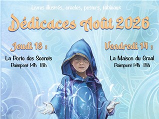 Dédicaces d'août 2026 - Paimpont (35) - BRUCERO