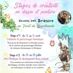 BRUCERO : Stages de créativité - Paimpont (35)