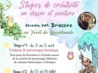 Stages de créativité - Paimpont (35) - BRUCERO